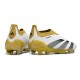 adidas Predator Elite Senza Lacci FG Bianco Oro Nero