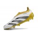 adidas Predator Elite Senza Lacci FG Bianco Oro Nero