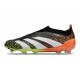 adidas Predator Elite Senza Lacci FG Nero Bianco Arancione Verde