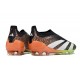 adidas Predator Elite Senza Lacci FG Nero Bianco Arancione Verde