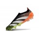 adidas Predator Elite Senza Lacci FG Nero Bianco Arancione Verde