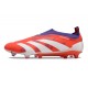 adidas Predator Elite Senza Lacci FG Rosso Bianco