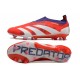 adidas Predator Elite Senza Lacci FG Rosso Bianco