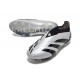 adidas Predator Elite Senza Lacci FG Argento Nero