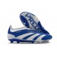 adidas Predator Elite Senza Lacci FG Blu Bianco