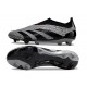 adidas Predator Elite Senza Lacci FG Grigio Nero