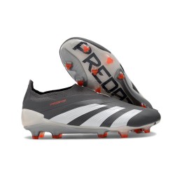 adidas Predator Elite Senza Lacci FG Noir Blanc