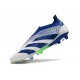 adidas Predator Elite Senza Lacci FG Bianco Blu Verde