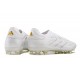 adidas Copa Pure II Elite + FG Pelle Ftwr Bianco Oro Met