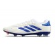 adidas Copa Pure II Elite + FG Pelle Ftwr Bianco Blu Lucido Rosso Solare