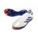 adidas Copa Pure II Elite + FG Pelle Ftwr Bianco Blu Lucido Rosso Solare