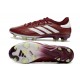 adidas Copa Pure II Elite + FG Pelle Ombra Rosso Bianco Team Giallo Solare