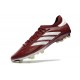 adidas Copa Pure II Elite + FG Pelle Ombra Rosso Bianco Team Giallo Solare