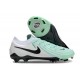 Nike Phantom Luna II Elite L FG Verde Bianco Nero