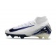 Nike Air Zoom Mercurial Superfly X Elite FG Bianco Blu