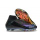 Nike Air Zoom Mercurial Superfly X Elite FG Nero Viola