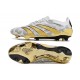 Scarpe adidas Predator 24 Elite FG Oro Bianco Grigio