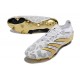 Scarpe adidas Predator 24 Elite FG Oro Bianco Grigio