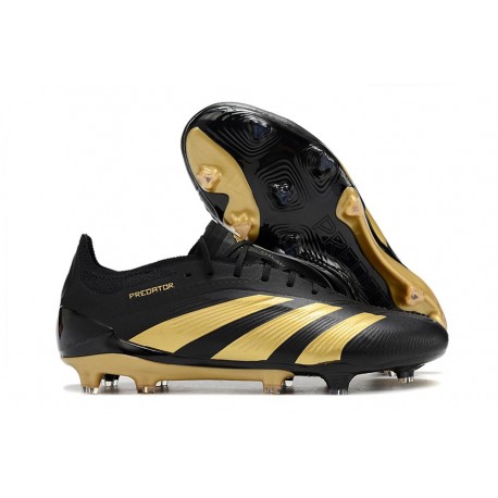 Scarpe adidas Predator 24 Elite FG Nero Oro