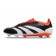 Scarpe adidas Predator 24 Elite FG Nero Bianco Rosso