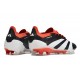 Scarpe adidas Predator 24 Elite FG Nero Bianco Rosso