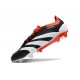 Scarpe adidas Predator 24 Elite FG Nero Bianco Rosso