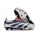 Scarpe adidas Predator 24 Elite FG Argento Nero Rosso