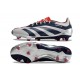 Scarpe adidas Predator 24 Elite FG Argento Nero Rosso