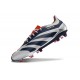 Scarpe adidas Predator 24 Elite FG Argento Nero Rosso