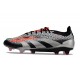 Scarpe adidas Predator 24 Elite FG Nero Bianco Arancione