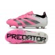 Scarpe adidas Predator 24 Elite FG Rosa Bianco Nero