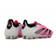 Scarpe adidas Predator 24 Elite FG Rosa Bianco Nero