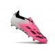 Scarpe adidas Predator 24 Elite FG Rosa Bianco Nero