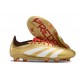 Scarpe adidas Predator 24 Elite FG Oro Bianco Rosso