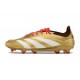 Scarpe adidas Predator 24 Elite FG Oro Bianco Rosso