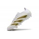 Scarpe adidas Predator 24 Elite FG Bianco Oro