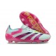 Scarpe adidas Predator 24 Elite FG Almost Blu Lucid Rosa Semi Giallo Solare