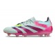 Scarpe adidas Predator 24 Elite FG Almost Blu Lucid Rosa Semi Giallo Solare