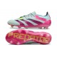 Scarpe adidas Predator 24 Elite FG Almost Blu Lucid Rosa Semi Giallo Solare