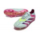 Scarpe adidas Predator 24 Elite FG Almost Blu Lucid Rosa Semi Giallo Solare