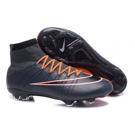 Nuove Scrape da Calcio Ronaldo Nike Mercurial Superfly FG Arancio Nero