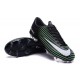 Nuovo Scarpa Calcetto Nike Mercurial Vapor 11 FG Nero Blu Bianco