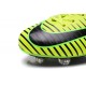 Nuovo Scarpa Calcetto Nike Mercurial Vapor 11 FG Verde Nero