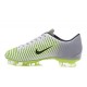 Nuovo Scarpa Calcetto Nike Mercurial Vapor 11 FG Metallico Nero Verde