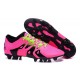 Scarpe da Calcetto 2016 Uomo Adidas X 15.1 FG/AG Rosa Nero