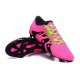 Scarpe da Calcetto 2016 Uomo Adidas X 15.1 FG/AG Rosa Nero