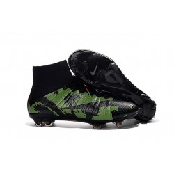 Cristiano Ronaldo Scarpette da Calcio Nike Mercurial Superfly FG ACC Camo Verde Nero