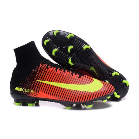 Scarpa Cristiano Ronaldo Nike Mercurial Superfly V FG -Cremise Totale/Volt/Rosa Blast