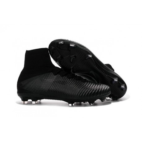 Scarpa Cristiano Ronaldo Nike Mercurial Superfly V FG Tutto Nero