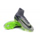 Scarpa Cristiano Ronaldo Nike Mercurial Superfly V FG Grigio Nero